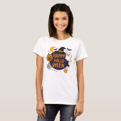 Happy Halloween Spooky Night . Funny Pumpkin T-Shirt (Vorne ganz)