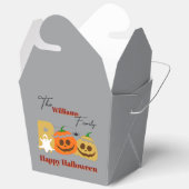 Happy Halloween Spooky Pumpkin Gefallen Box Geschenkschachtel (Offen)