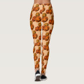 Happy Halloween Spooky Pumpkin Leggings (Rückseite)