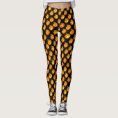 Happy Halloween Spooky Pumpkin Leggings (Vorderseite)