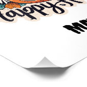 Happy Halloween - Spooky Squad Orange Black Fotodruck (Ecke)