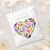 Happy Halloween Spooky Sweet Candy Heart Geschenktütchen (Ausgeschnitten)