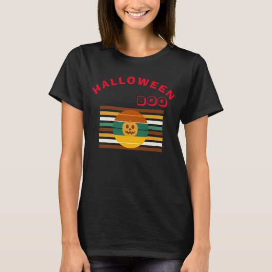 Happy Halloween Spooky T-Shirt (Vorderseite)