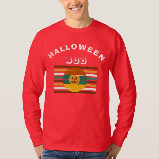Happy Halloween Spooky Unisex T-Shirt (Vorderseite)