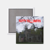 HAPPY HALLOWEEN SPUK CASTLE-Magnet Magnet (Vorderseite/Rückseite)
