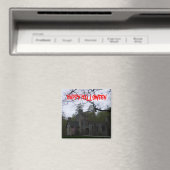 HAPPY HALLOWEEN SPUK CASTLE-Magnet Magnet (In Situ (Geschirrspüler))