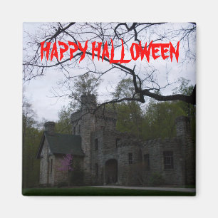 HAPPY HALLOWEEN SPUK CASTLE-Magnet Magnet