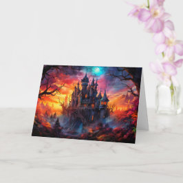 Happy Halloween | Spuk Haus Karte