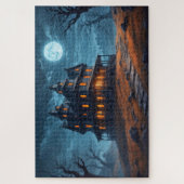 Happy Halloween | Spuk Haus Puzzle (Vertikal)