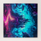 Happy Halloween | Spuk Herrenhaus Puzzle (Horizontal)