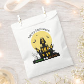 Happy Halloween Spuk House Flying Bats Geschenktütchen (Ausgeschnitten)