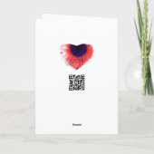 Happy Halloween Spuk House Karte (Rückseite)