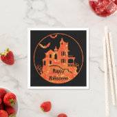 Happy Halloween Spuk House Napkins Serviette (Beispiel)