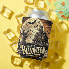 Happy Halloween Spuk House Pumpkins kann kühler Dosenkühler