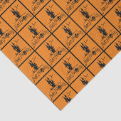 Happy Halloween Spuk House Seidenpapier (Ausschnitt)