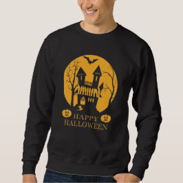 Happy Halloween Spuk House Sweatshirt