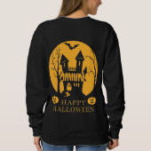 Happy Halloween Spuk House Sweatshirt (Rückseite)