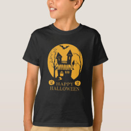 Happy Halloween Spuk House T-Shirt