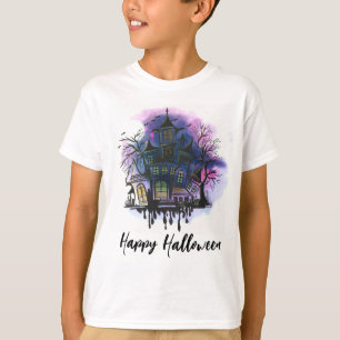 Happy Halloween Spuk House T-Shirt