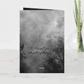 Happy Halloween Spuk Sky Custom Card Karte (Rückseite)