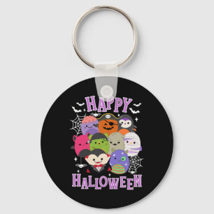 Happy Halloween Squad Mallow Gift Niedliches Kind Schlüsselanhänger