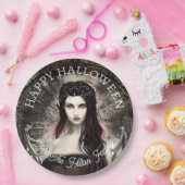 Happy Halloween Steampunk Gothic Fallen Angel Pappteller (Party)