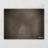 Happy Halloween Steampunk Skeleton Postkarte (Rückseite)