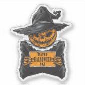 Happy Halloween Sticker (Vorderseite)