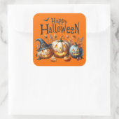 Happy Halloween Sticker (Tasche)