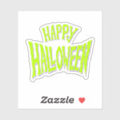 Happy halloween sticker  (Blatt)