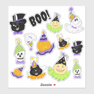 Happy Halloween Sticker Page