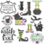 Happy Halloween Sticker Set (Vorderseite)