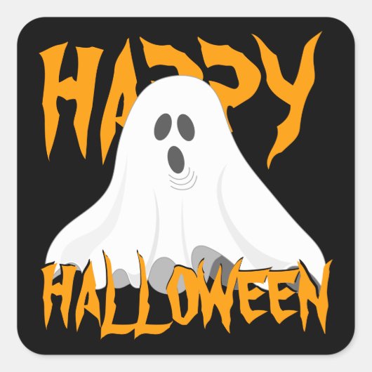HAPPY HALLOWEEN Stickers (Vorderseite)