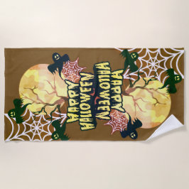 Happy Halloween Strandtuch