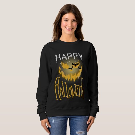 Happy Halloween Sweatshirt (Vorne ganz)