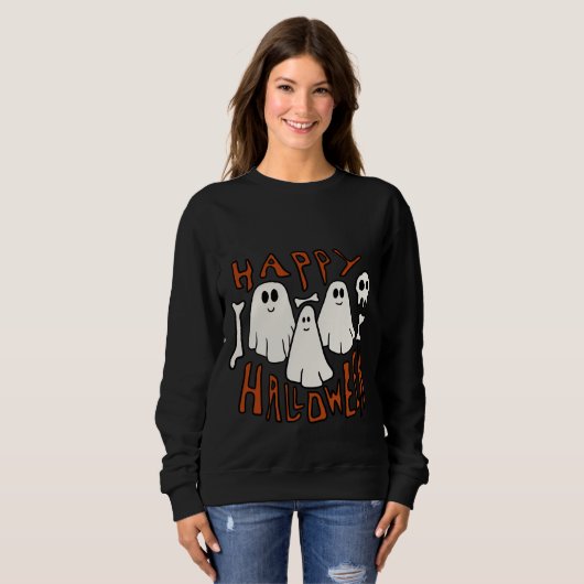 Happy Halloween Sweatshirt (Vorne ganz)