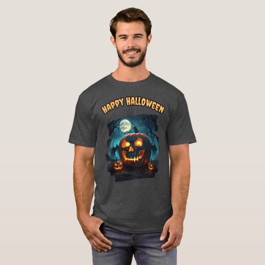 Happy Halloween T-Shirt (Vorne ganz)