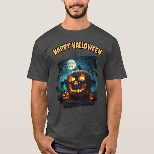 Happy Halloween T-Shirt (Vorderseite)