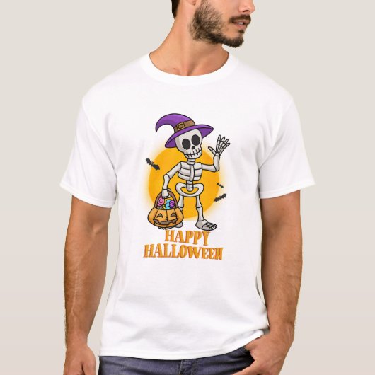 Happy halloween T-Shirt (Vorderseite)