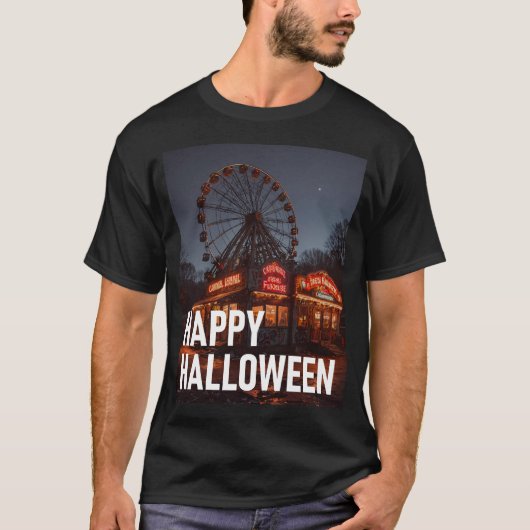 Happy Halloween T-Shirt (Vorderseite)