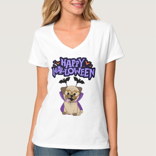 Happy Halloween T-Shirt (Vorderseite)
