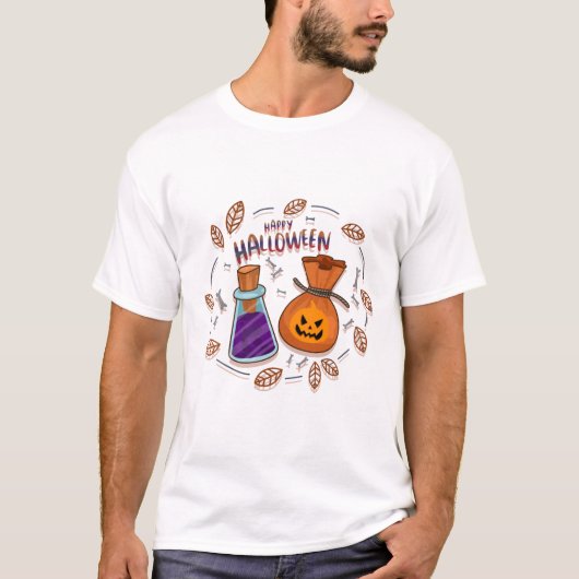 Happy halloween T-Shirt (Vorderseite)