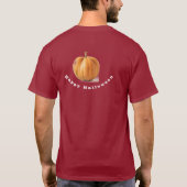 Happy Halloween T - Shirt (Rückseite)