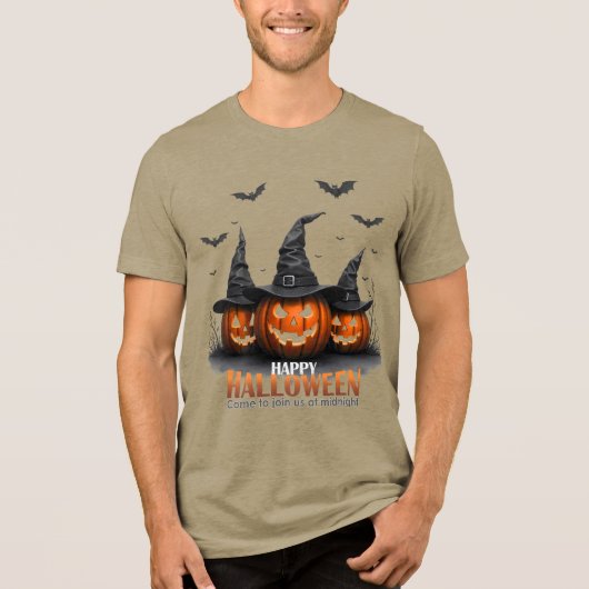 Happy Halloween T - Shirt (Vorderseite)