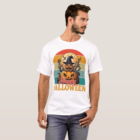 Happy Halloween T-Shirt (Vorne ganz)