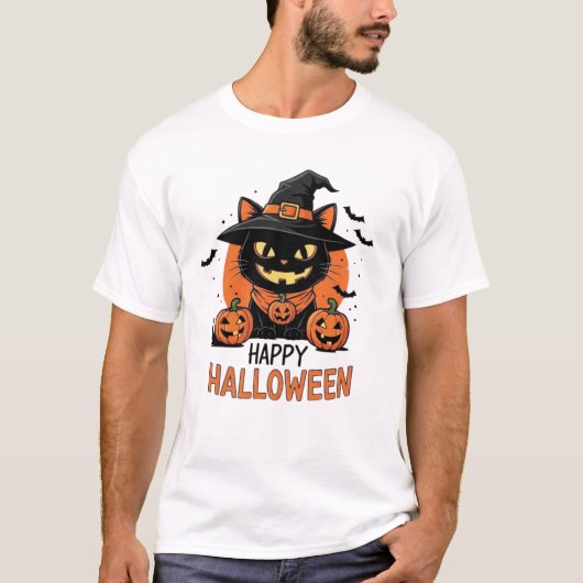Happy Halloween T-Shirt (Vorderseite)