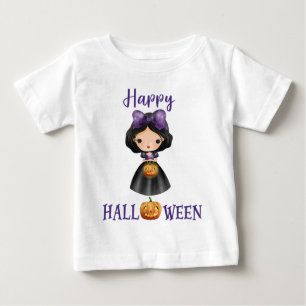 Happy Halloween T - Shirt Girl Baby Princess T - S
