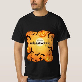 Happy Halloween T - Shirt trendy und niedlich