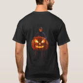 Happy Halloween T-Shirt with Pumpkin Design – Fest (Rückseite)