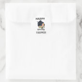 Happy Halloween T Shirthappy spooky halloween Runder Aufkleber (Tasche)